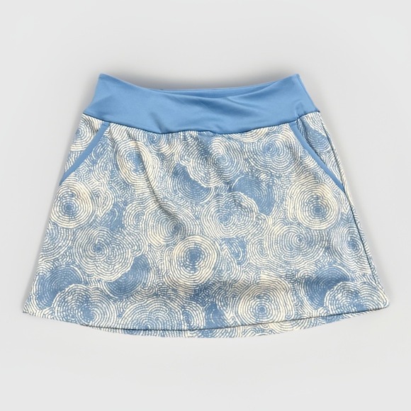 adidas Golf Skirt Womens Small Ultimate 365 Printed Skirt Built In Shorts IP4281 - Picture 1 of 9